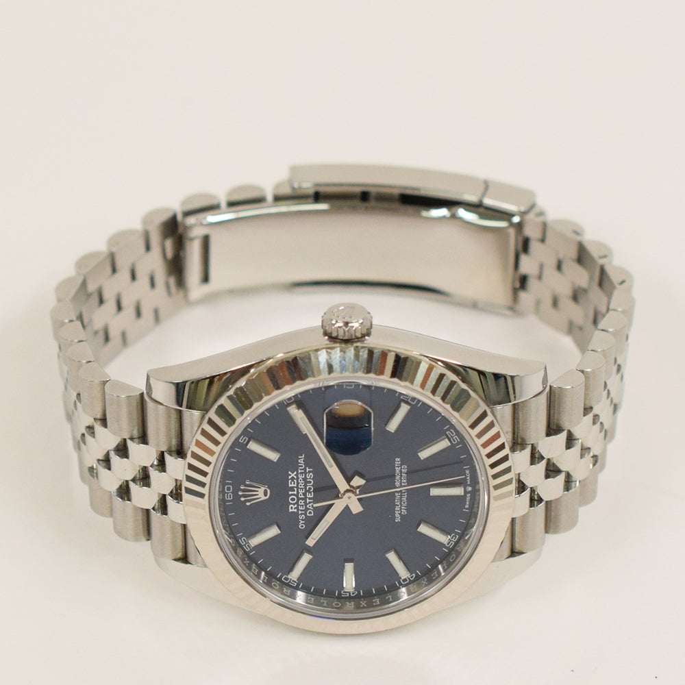 Rolex Datejust 41mm Blue Dial 126334G (2022)