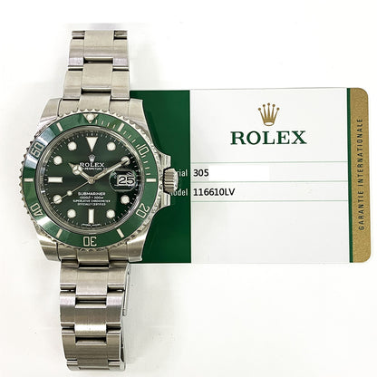 Rolex Hulk Dial 116610LV