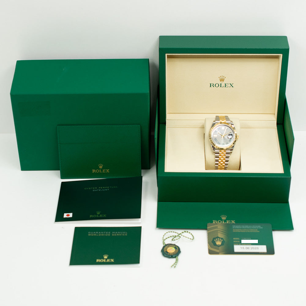 Rolex Datejust 41mm Wimbledon Dial 126333 (2025)