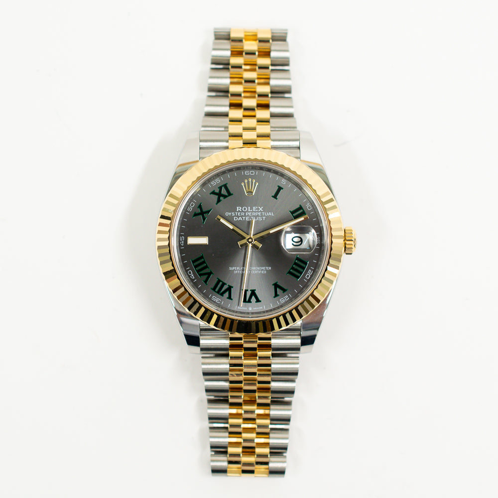 Rolex Datejust 41mm Wimbledon Dial 126333 (2025)