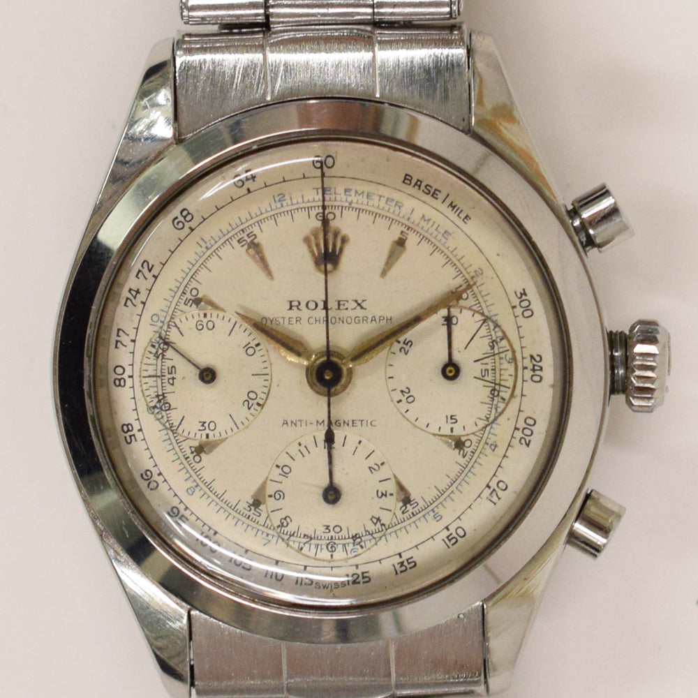 Rolex Vintage Pre-Daytona 36mm Silver Dial 6238