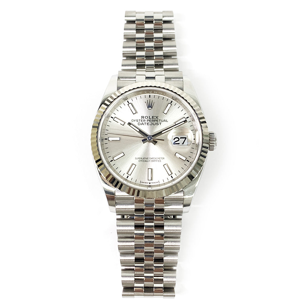 Rolex Datejust 36mm Silver Dial 126234