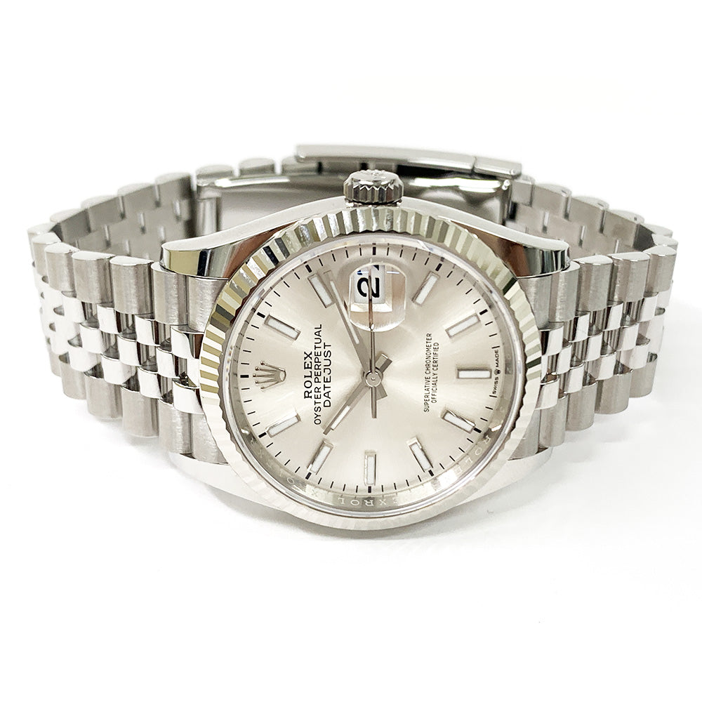 Rolex Datejust 36mm Silver Dial 126234