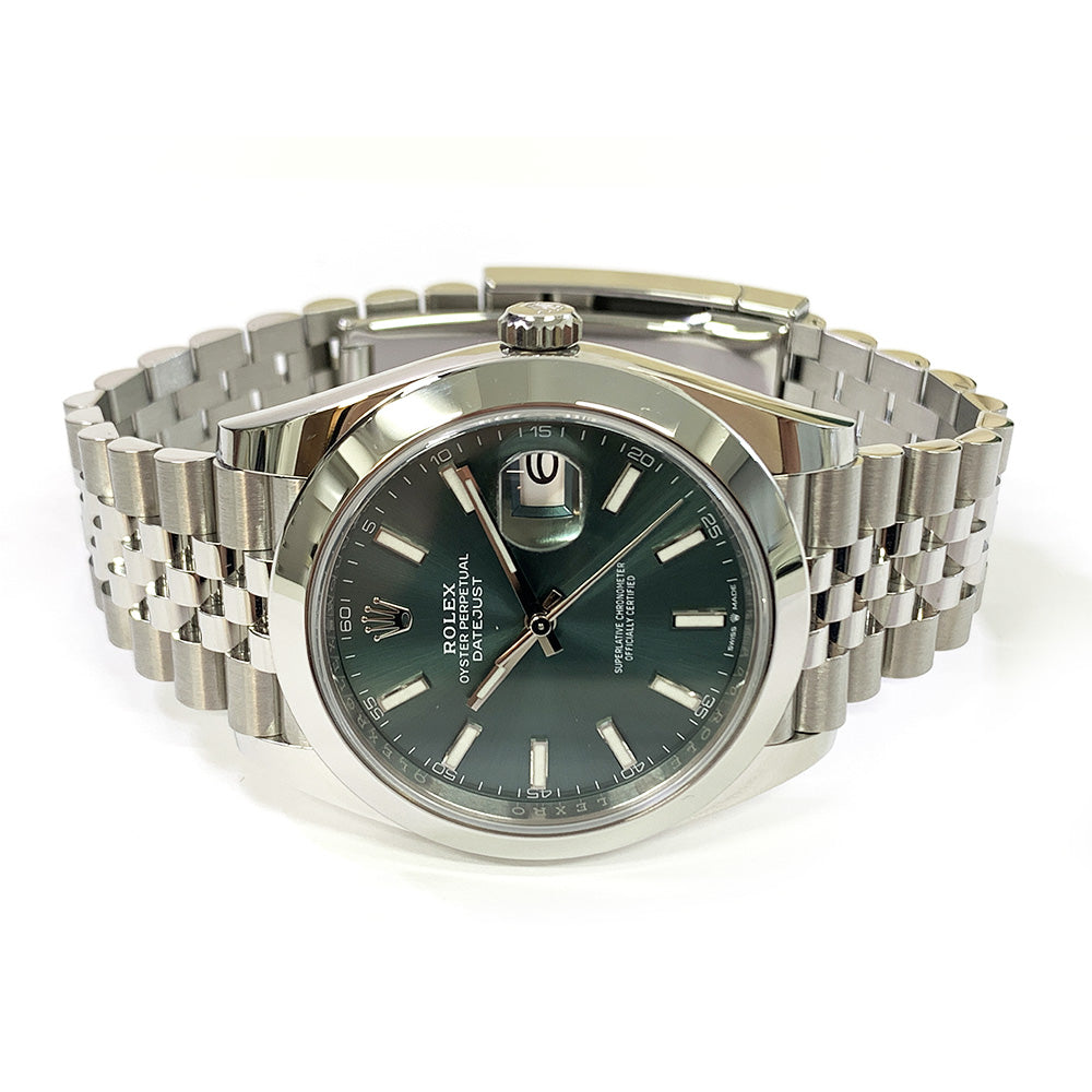 Rolex Datejust 41mm Green Dial 126300