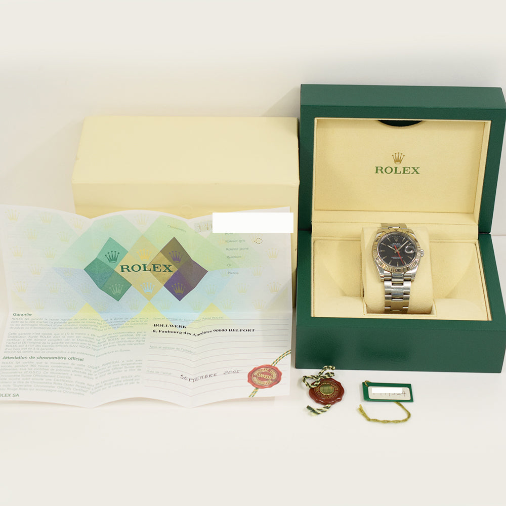 Rolex Datejust 36mm Black Dial 116264 (2005)