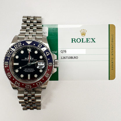 Rolex GMT-Master II "Pepsi" Dial 126710BLRO (2019)
