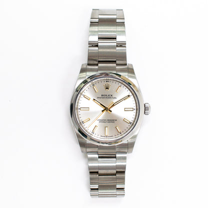 Rolex Oyster Perpetual 34mm Silver Dial 124200 (2023)