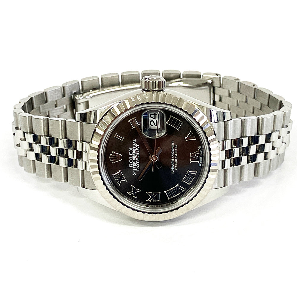 Rolex Lady-Datejust Dark Grey Roman Dial 279174