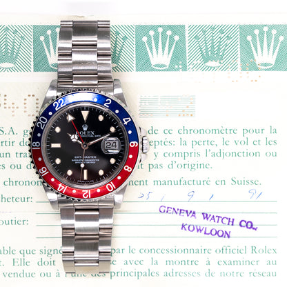 Rolex GMT-Master Pepsi Dial 16700 (1991)