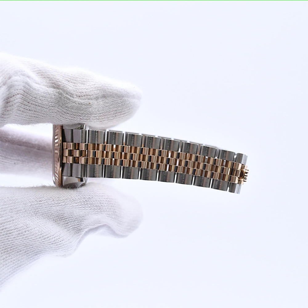 Rolex Lady Datejust 28mm Silver "VI" Diamond Dial 279171G (2020)