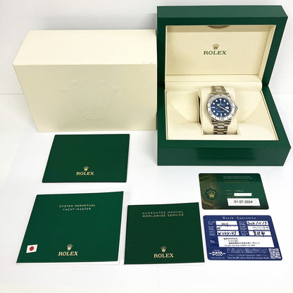 Rolex Yacht-Master 40mm Oyster Steel & Rose Gold Blue Dial 126622