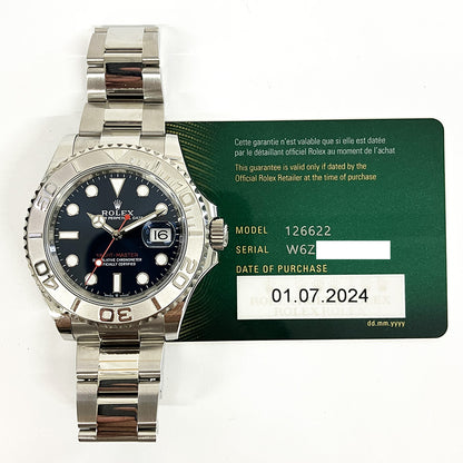 Rolex Yacht-Master 40mm Oyster Steel & Rose Gold Blue Dial 126622