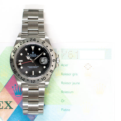 Rolex Explorer II 40mm Black 16570 (2003)
