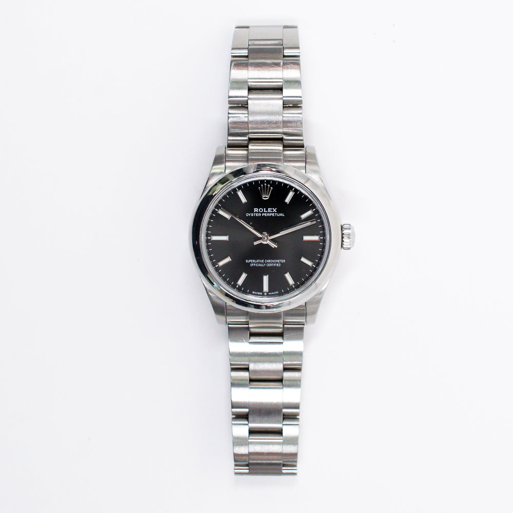 Rolex Oyster Perpetual 31mm Black Dial 277200 (2022)