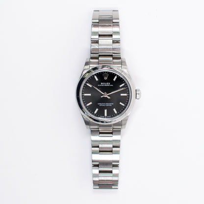 Rolex Oyster Perpetual 31mm Black Dial 277200 (2022)