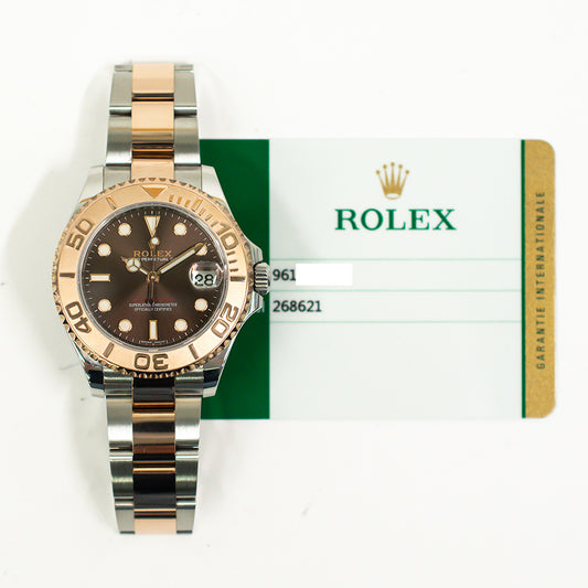 Rolex Yacht-Master 37mm Chocolate Dial 268621 (2017)