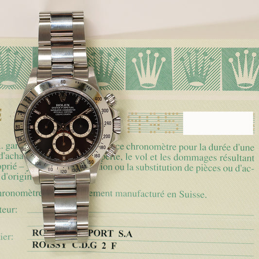 Rolex Daytona Black Dial 16520
