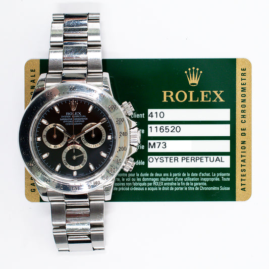 Rolex Daytona Black Dial 116520 (2009)