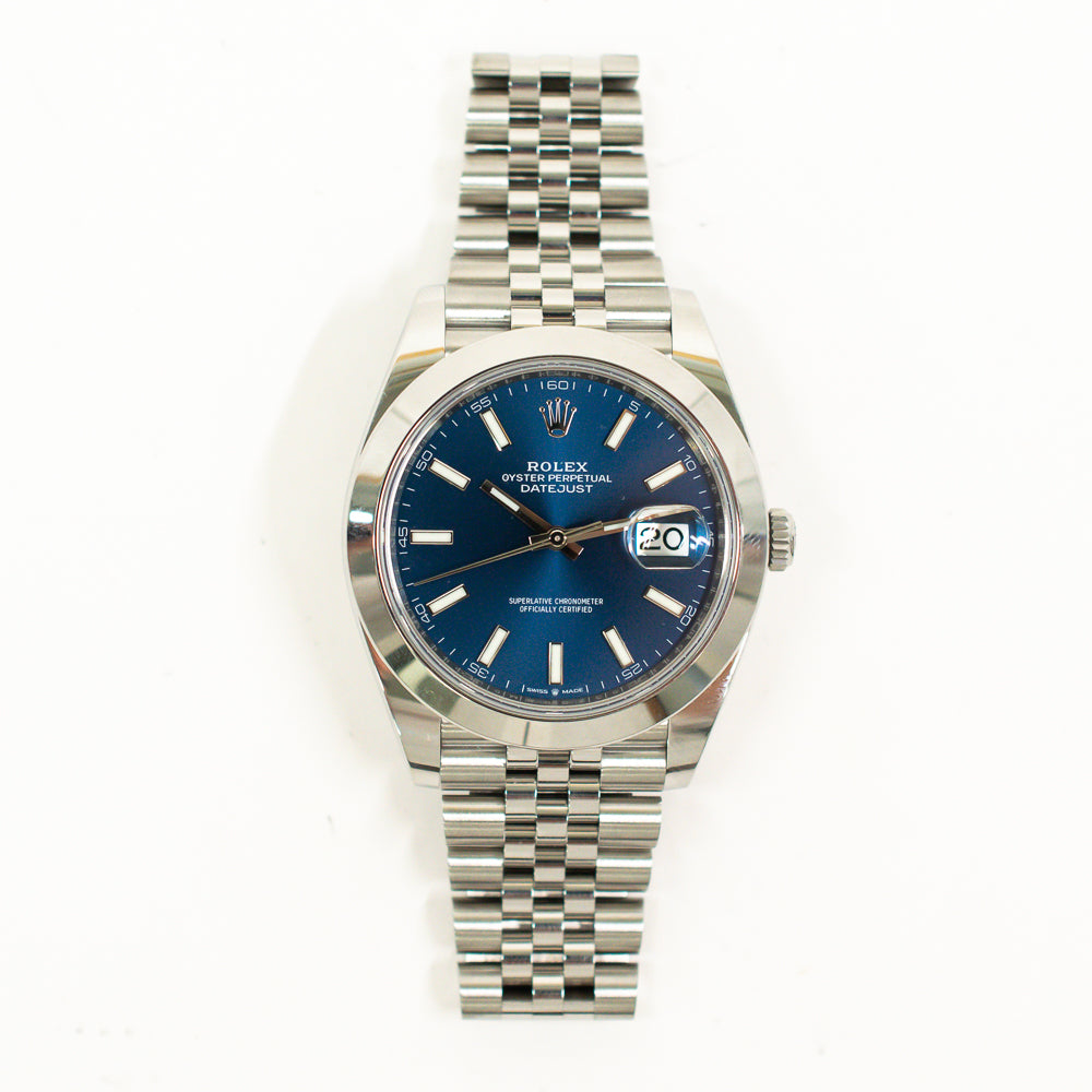 Rolex Datejust 41mm Blue Dial 126300 (2024)