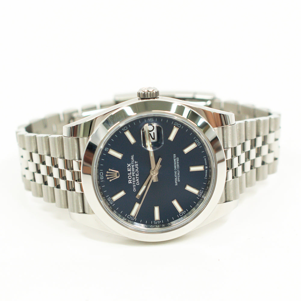 Rolex Datejust 41mm Blue Dial 126300 (2024)