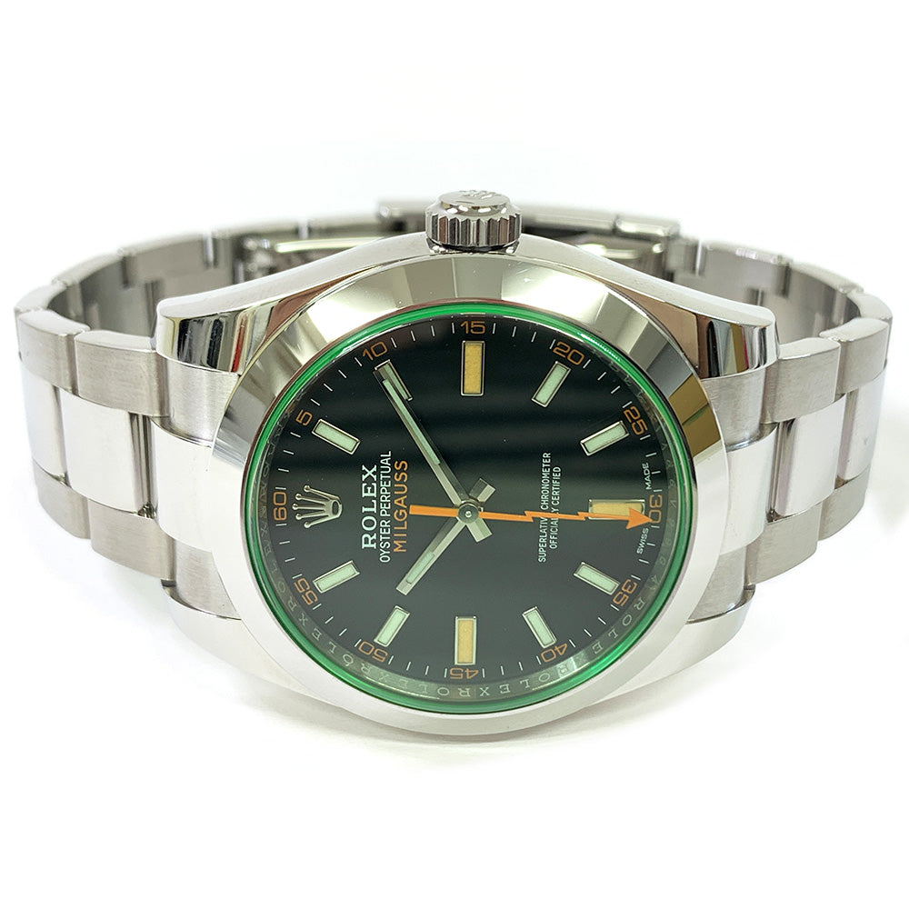 Rolex Milgauss Black Dial 116400GV