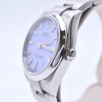 Rolex Oyster Perpetual 34mm Lavender Dial 124200 (2025)