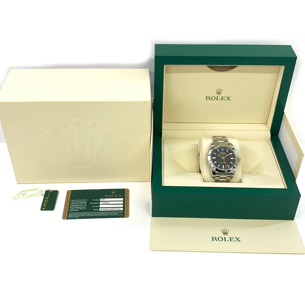 Rolex Milgauss Black Dial 116400