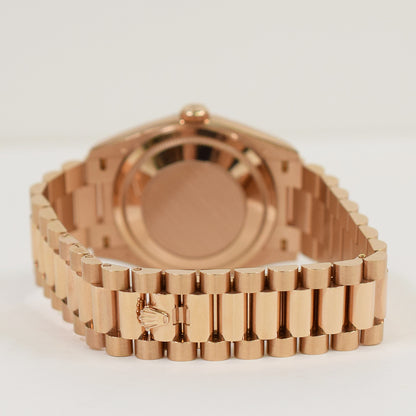Rolex Day-Date 36mm Brown Ombre Diamond Dial 128235 (2023)