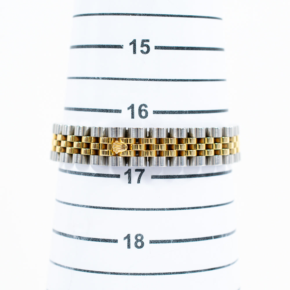 Rolex Lady Datejust 26mm Gold Crystal Diamond Dial 179173G (2014)