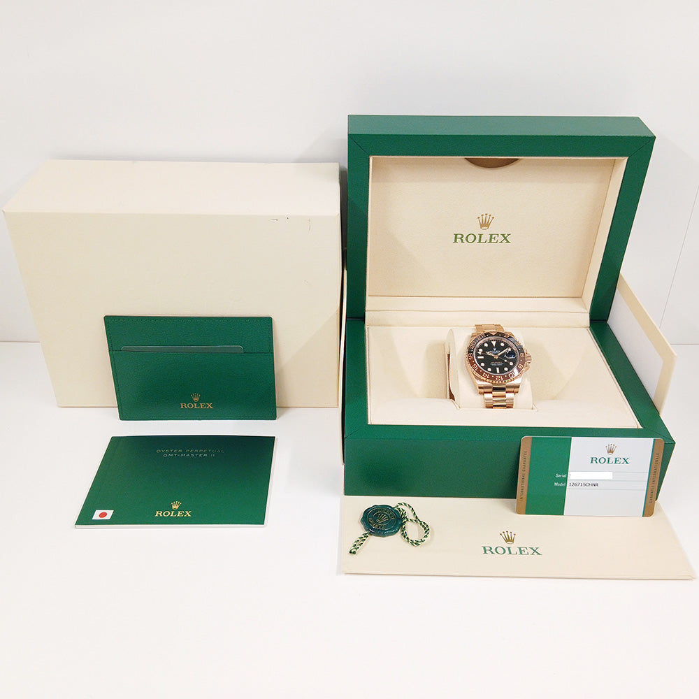 Rolex GMT-Master II Root Beer Dial 126715CHNR (2018)
