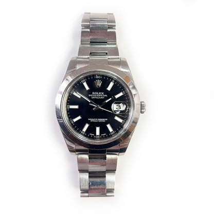 Rolex Datejust II Black Dial 116300