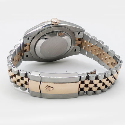 Rolex Datejust 41mm Chocolate Diamond Dial 126331 (2017)