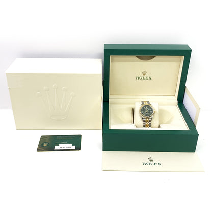 Rolex Datejust 31mm Green Flower Diamond Dial 278273