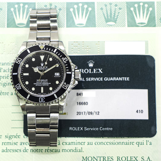 Rolex Deepsea 44mm Steel Black Dial 16660 (1987)
