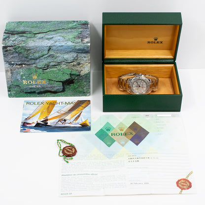 Rolex Yacht-Master 40mm Platinum  Dial 16622 (2004)
