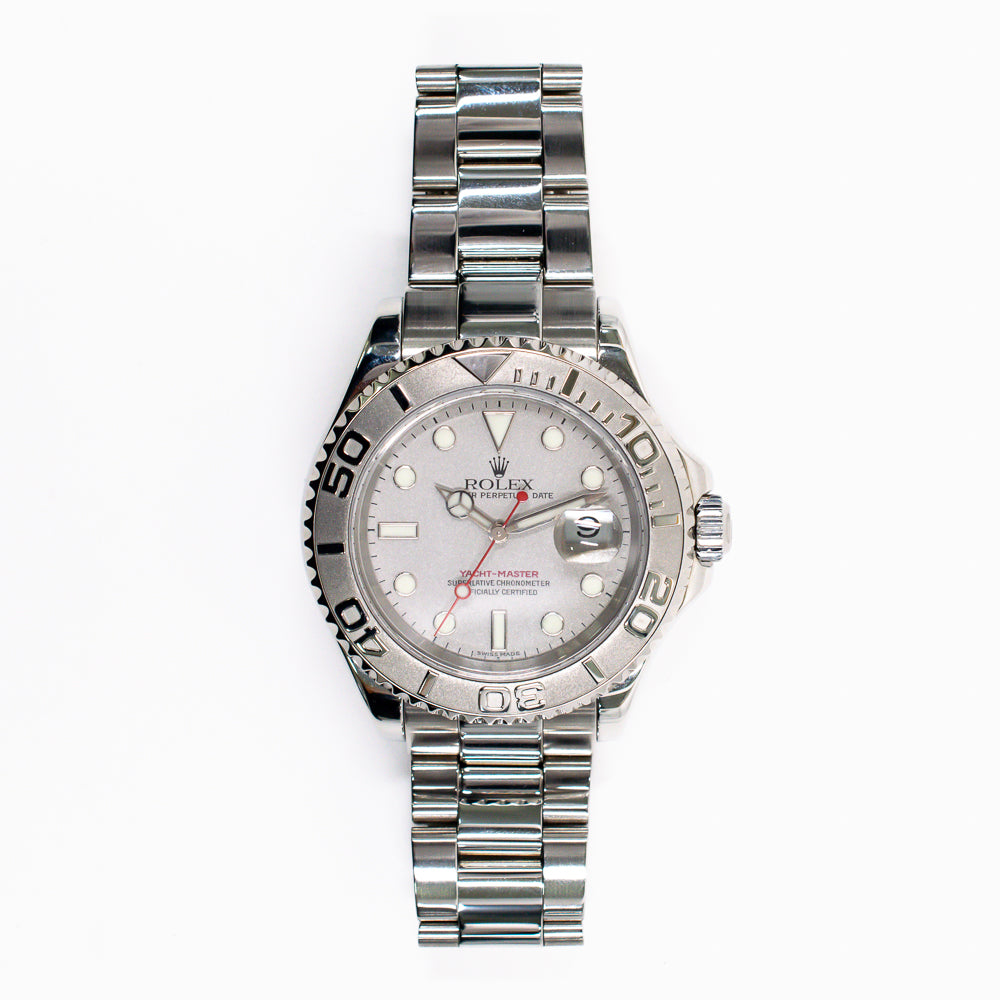 Rolex Yacht-Master 40mm Platinum  Dial 16622 (2004)