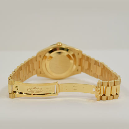 Rolex Day-Date 40mm Green Ombre Dial 228348RBR (2025)