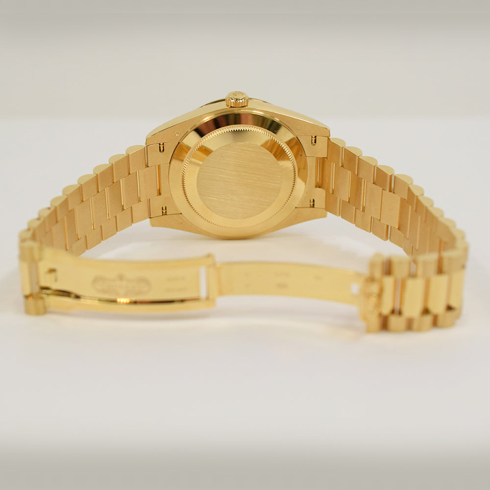 Rolex Day-Date 40mm Green Ombre Dial 228348RBR (2025)