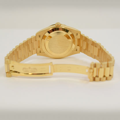 Rolex Day-Date 40mm Green Ombre Dial 228348RBR (2025)