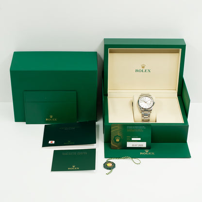 Rolex Datejust 36mm  Silver Dial 126200 (2025)