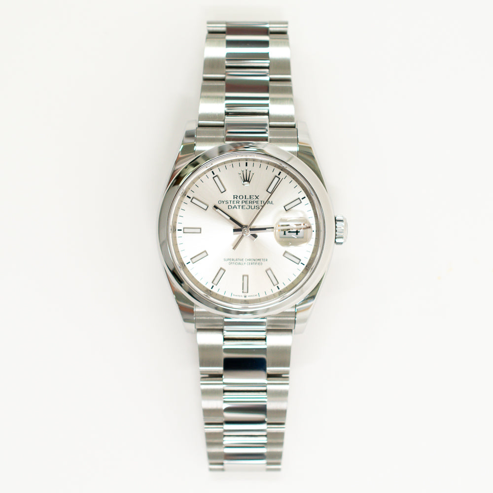 Rolex Datejust 36mm  Silver Dial 126200 (2025)