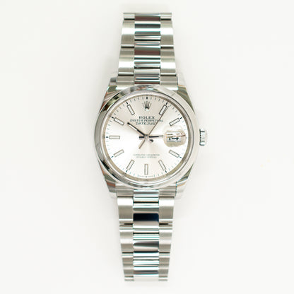 Rolex Datejust 36mm  Silver Dial 126200 (2025)