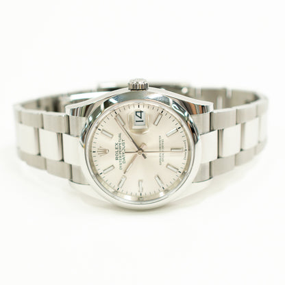 Rolex Datejust 36mm  Silver Dial 126200 (2025)