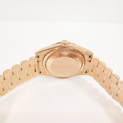 Rolex Day-Date 36mm Carousel Pink Mop Diamond Dial 118235 (2014)