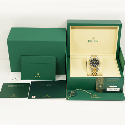 Rolex Datejust 41mm Black Dial 126333 (2025)