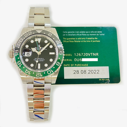 Rolex GMT-Master II Sprite Dial 126710VTNR