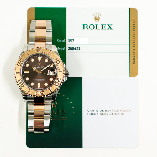 Rolex Yacht-Master 37mm Chocolate Dial 268621 (2017)