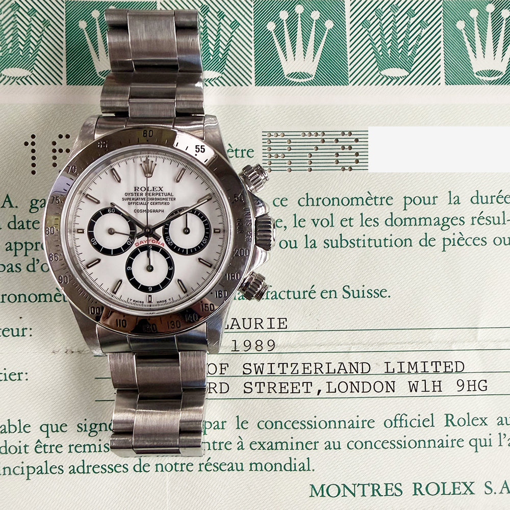 Rolex Daytona Floating Porcelain Dial 16520 (1989)