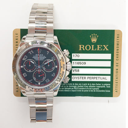 Rolex Daytona Black Arabic Dial 116509