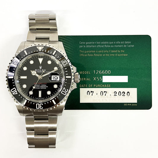 Rolex Sea-Dweller Black Dial 126600